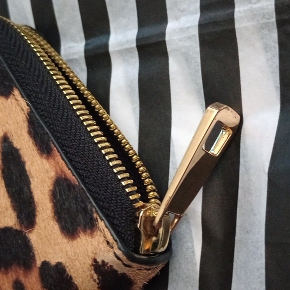 Genuine Calf Hair Cheetah Print Brown Tan Perfect Condition! - Picture 8 of 9